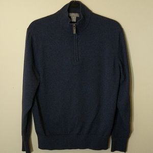 Daniel Cremieux Quarter Zip Pullover Sweater